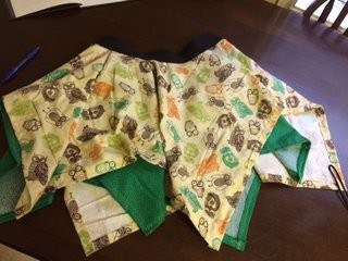 Completion Of The Double Layered Square Circle&nbsp;Skirt