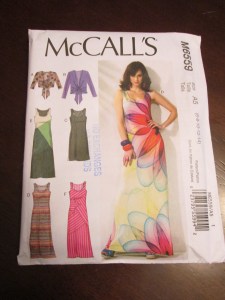 Maxi Dress Pattern (Front)